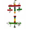 Parrot-Supplies Wood Sticks And Ball With Bell Parrot Toy