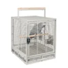 Rainforest Safari Bird Travel Cage, African Grey, Amazon - Stone