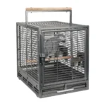 Rainforest Safari Bird Travel Cage, African Grey, Amazon - Antique