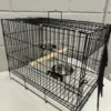 Parrot-Supplies Medium Folding Parrot Travel Cage - Black