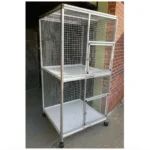 Aluminium Double Breeding Parrot Cage
