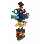 Parrot-Supplies Ultimate Super Wiffle Balls & Party Sticks XXL Parrot Toy