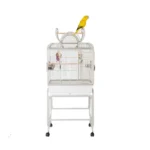 Rainforest Cages Santa Fe Top Opening Parrot Cage With Stand - Stone